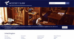 Desktop Screenshot of accesstolaw.com